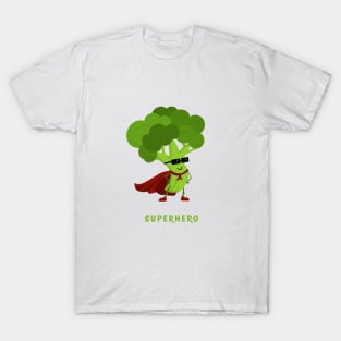 Broccoli superhero T-Shirt